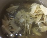 たけのこのお吸い物作り方3写真