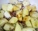 新じゃがと挽き肉の煮っころがし♥簡単☆作り方5写真
