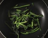 冷凍ほうれん草のチーズおかか炒め作り方1写真