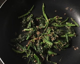 冷凍ほうれん草のチーズおかか炒め作り方3写真