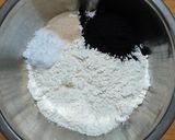 ブラックココアベーグル作り方1写真