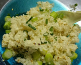 ごまとネギが美味しい簡単おにぎり作り方1写真