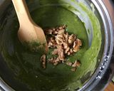 チョコ&クルミたっぷり濃い抹茶マフィン作り方6写真