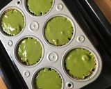 チョコ&クルミたっぷり濃い抹茶マフィン作り方7写真