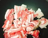 スナップエンドウと大根豚バラ肉の炒め煮♪作り方2写真