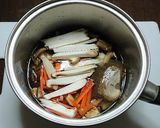 あたただしでごま肉団子のスープ作り方3写真