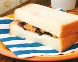 餡子＆スキッピーのHOTなふわふわサンド作り方4写真