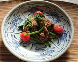 あたた生だしで牛肉のピーナッツ炒め作り方5写真