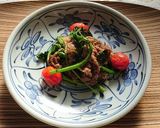 あたた生だしで牛肉のピーナッツ炒め作り方5写真