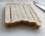 手作りおやつに〜食パンチョコ棒作り方1写真