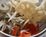 柔らか鶏むね肉とごぼうと蓮根のチーズ焼き作り方2写真