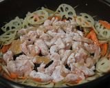 柔らか鶏むね肉とごぼうと蓮根のチーズ焼き作り方5写真