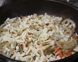柔らか鶏むね肉とごぼうと蓮根のチーズ焼き作り方7写真
