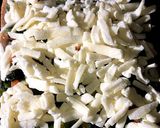 ♬残ったおひたしでチーズトースト♬作り方2写真