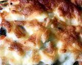 ♬残ったおひたしでチーズトースト♬作り方3写真