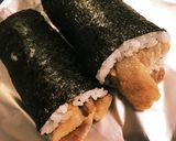 高校生の息子の好物☆がっつり焼肉海苔巻作り方8写真