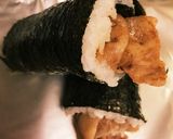 高校生の息子の好物☆がっつり焼肉海苔巻作り方9写真