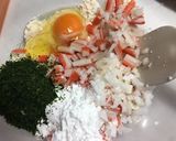 豆腐・カニカマ・青海苔のサックリ揚げ♪作り方3写真