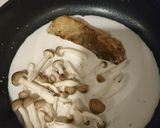 タラときのこのクリーム煮作り方4写真
