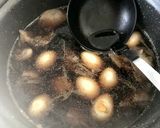 レバーとうずらの甘辛煮作り方3写真