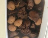 レバーとうずらの甘辛煮作り方4写真