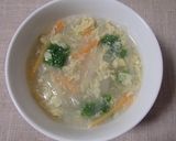 ヤーコンかき玉スープ作り方7写真