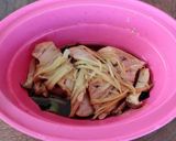 レンジで！めかじきのしょうが煮ステーキ風作り方4写真