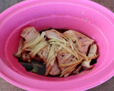 レンジで！めかじきのしょうが煮ステーキ風作り方4写真