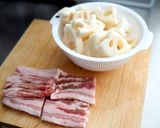 れんこんと豚バラ肉の炒め物作り方1写真