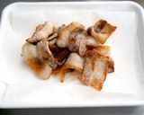 れんこんと豚バラ肉の炒め物作り方2写真