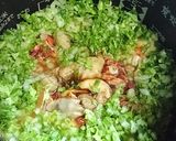 あたただしで牡蠣と白菜のおこわ風作り方4写真