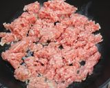 ふわふわたまごのひき肉あんかけ。作り方3写真