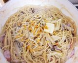 ☆ワンポット和風クリームパスタ☆作り方5写真
