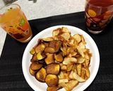 さつまいもとじゃがいものチップス！作り方6写真