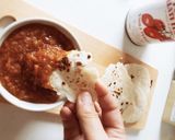 イーストなし♡フライパンで米粉ナン♡作り方8写真