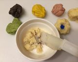 メロンパンdeコッタ・節分マフィン型作り方2写真