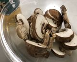 マッシュルームと若布の胡麻酢和え作り方2写真