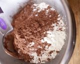 卵3個で!ココアシフォン作り方4写真