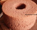 卵3個で!ココアシフォン作り方17写真