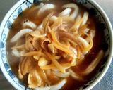 即席スープのカレーうどん作り方9写真