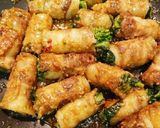 豚バラ菜の花 味噌炒め作り方8写真