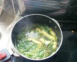 水菜の煮物作り方3写真