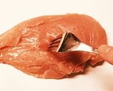 鶏むね肉★アボカドわさびのクリームソース作り方2写真
