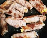 野菜肉巻きのケチャップマスタード作り方3写真