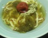 お鍋要らず！手抜き梅昆布おうどん作り方4写真
