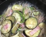 ナスベーコン&納豆パスタ作り方9写真
