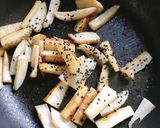 レンコンと長芋のソテー作り方7写真
