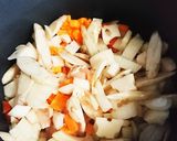 低糖質！ささみと根菜のトマト煮作り方2写真
