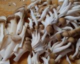 簡単♪ネギ入り鶏団子と白菜きのこの和風煮作り方1写真