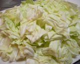 キャベツとツナのおろし煮作り方1写真
